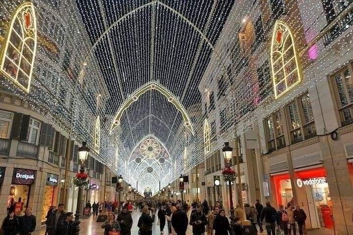 Christmas Lights in Beautiful Malaga City - Image 1