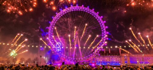 NInja New Years Celebrations in London