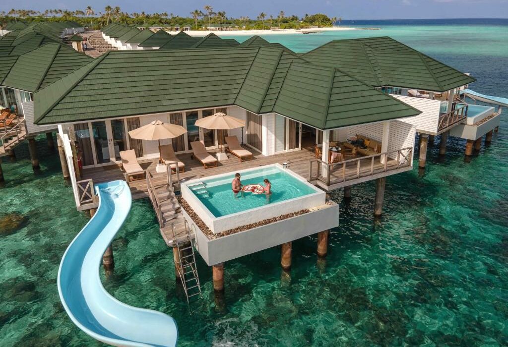MALDIVES OVER WATER VILLA WITH POOL & SLIDE - Image 1