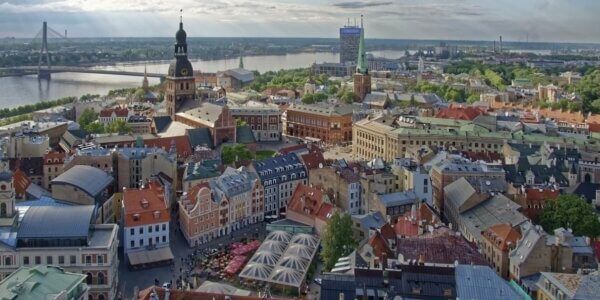 St Patricks Weekend in Riga Latvia