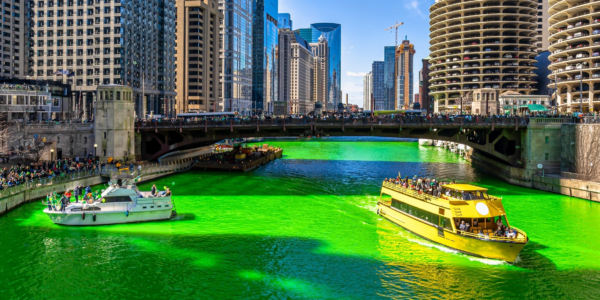 St Patricks Day 2025 in Chicago USA