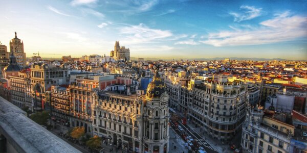 Madrid Spain Autumn NInja City Break Offer