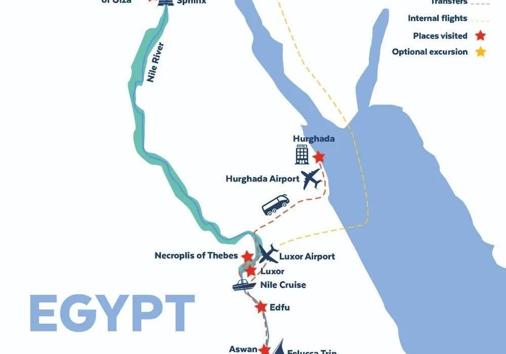 Nile River Cruise including Cairo & Hurghada - Image 2