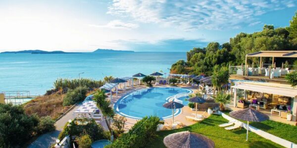 Early Summer Sunshine in Corfu Greece