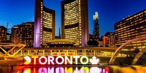 Winter 2027 in Toronto and Niagara Falls Canada