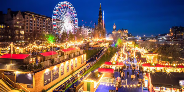 Festive Christmas Markets Break to Edinburgh