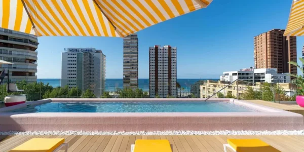 Benidorm Spain December Winter Sun