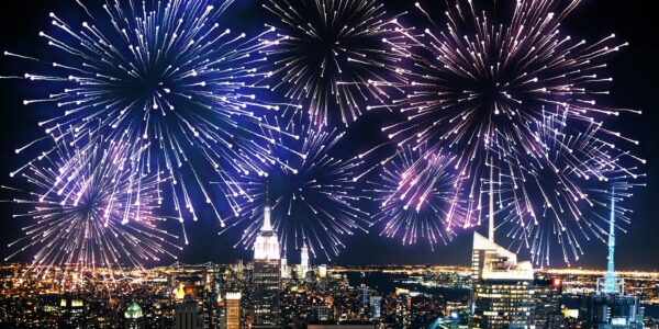 New Years Celebrations in New York City USA