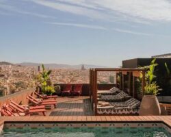 Boujee 5* Rooftop Views in Barcelona Spain