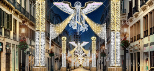 Experience the MAGICAL Christmas Lights in Malaga