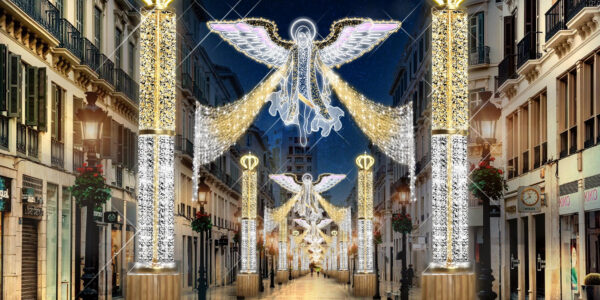 Experience the MAGICAL Christmas Lights in Malaga