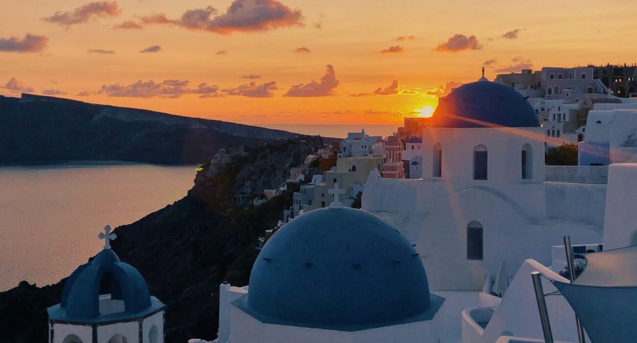 Summer in Santorini Greece – Sunset Paradise - Image 1