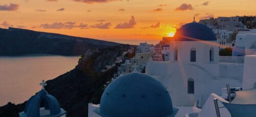 Summer in Santorini Greece – Sunset Paradise