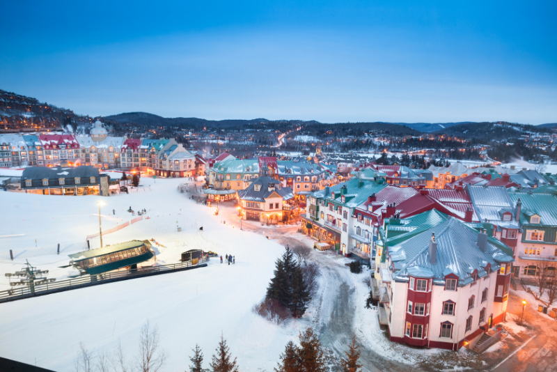 SKI IN MONT TREMBLANT, CANADA - Image 1
