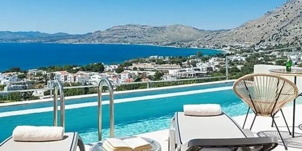 Rhodes Getaway – Private Pool and Seaview