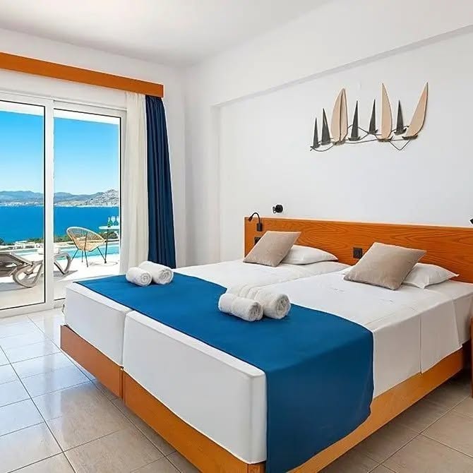Rhodes Getaway – Private Pool and Seaview - Image 2