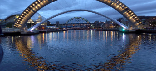 Newcastle UK Christmas Shopping Trip