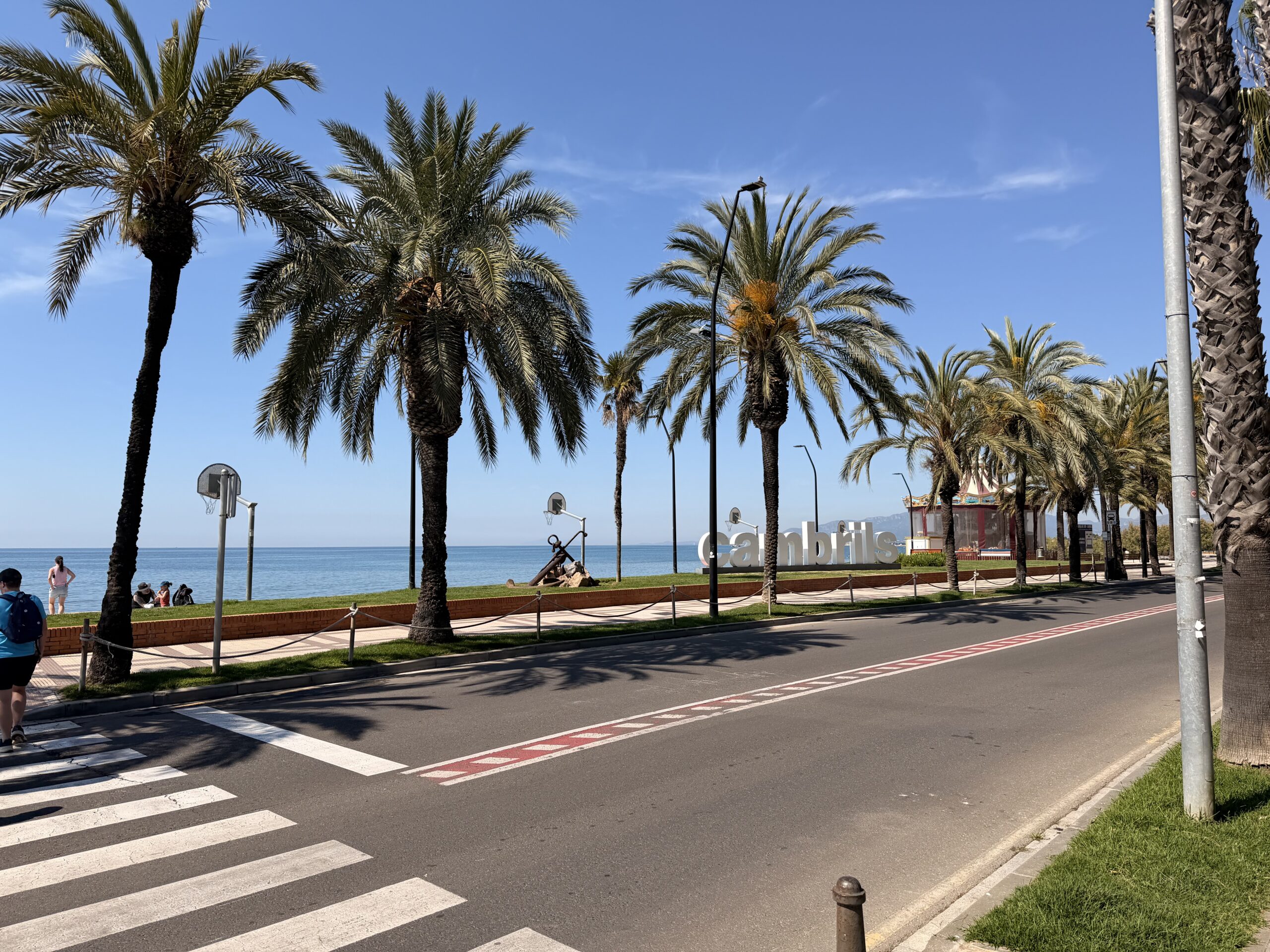 Cambrils seafront